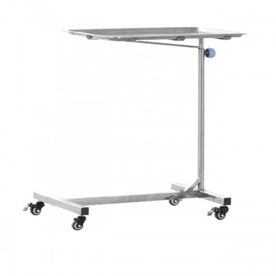 YFQ039 304Stainless Steel Mayo Trolley With Height Adjustment