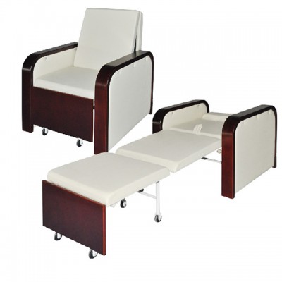 YFY-V Ward Visitor Hospital Folding  Attendant Sofa Chair Cum Bed For Sleep