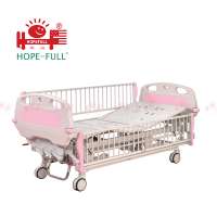 HOPEFULL  Side assistant three crank manual infant children hospital bed for sale